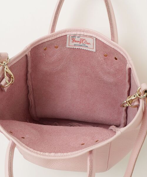 「YOUNG\u0026OLSEN The DRYGOODS STORE」 2WAYバッグ ONE SIZE ライトピンク レディースの画像