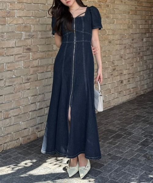 rienda（リエンダ） ワンピース 「SNSで話題・森香澄さん着用