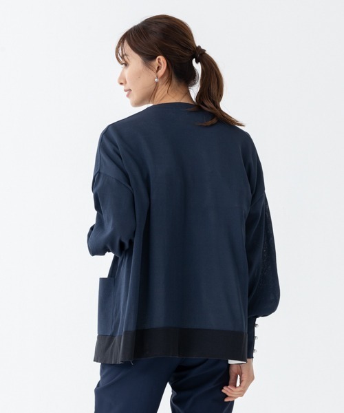 「Sono」 ニットカーディガン F ブラック レディース_画像9