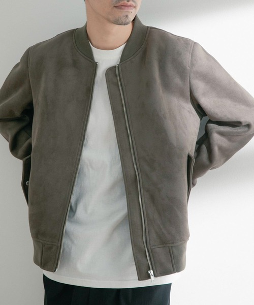 「ITEMS URBANRESEARCH」 ブルゾン MEDIUM カーキ メンズ_画像7