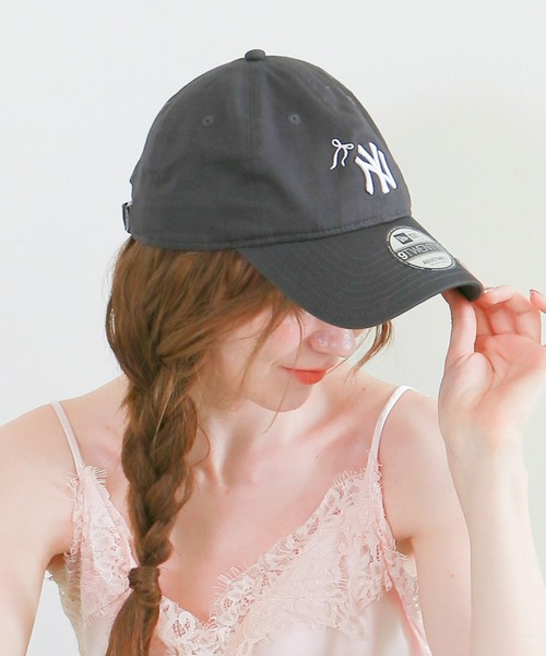 mic by Olu. キャップ 帽子 「NEW ERA/mic」9TWENTYリボンキャップ