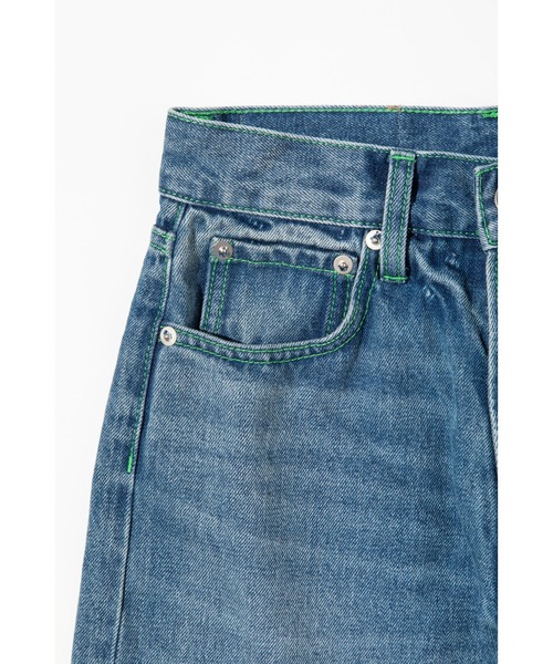「WCJ」 デニムパンツ 26inch ブルー レディース_画像6