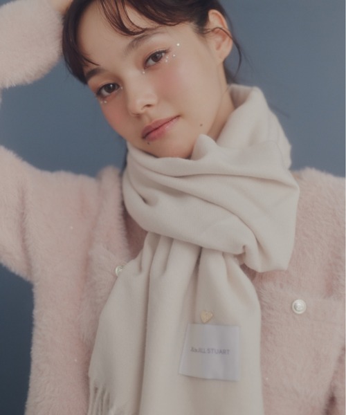 【新品未使用】ジルバイジルスチュアート ストール ホワイト JILL by JILL STUART（ジルバイジルスチュアート） ストール FREE