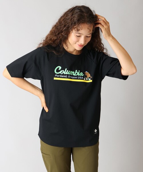 Columbia（コロンビア） tシャツ UVカット Columbia/ レイリバー