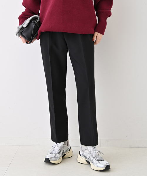 「SLOBE IENA」 パンツ 34 ネイビー レディース_画像2