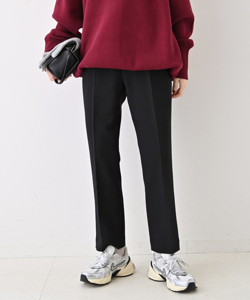 「SLOBE IENA」 パンツ 34 ネイビー レディース_画像7