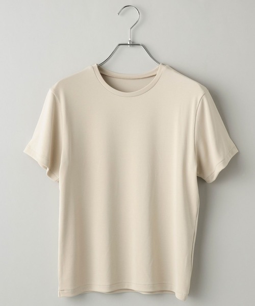 tシャツ 「理想のシンプルT」サンドウォッシュフライスTシャツ レディースの画像
