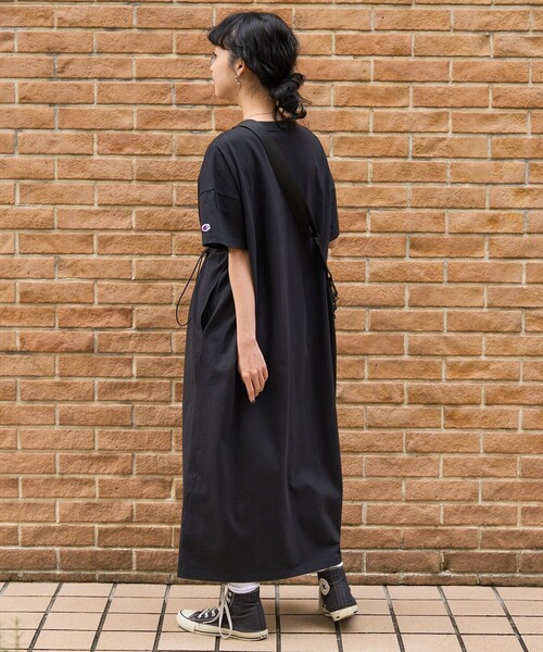 FREAK'S STORE（フリークスストア） 「champion」半袖ワンピース フリ
