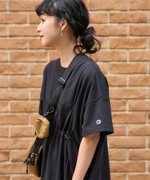FREAK'S STORE（フリークスストア） 「champion」半袖ワンピース フリ