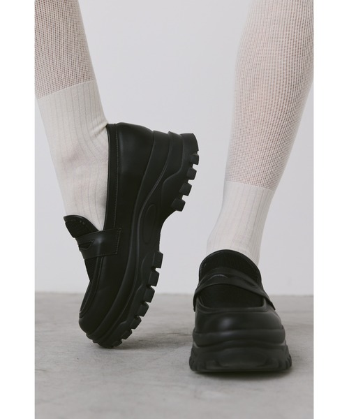 「un/neu」 シューズ SMALL ブラック レディース_画像5