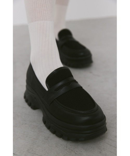 「un/neu」 シューズ SMALL ブラック レディース_画像6