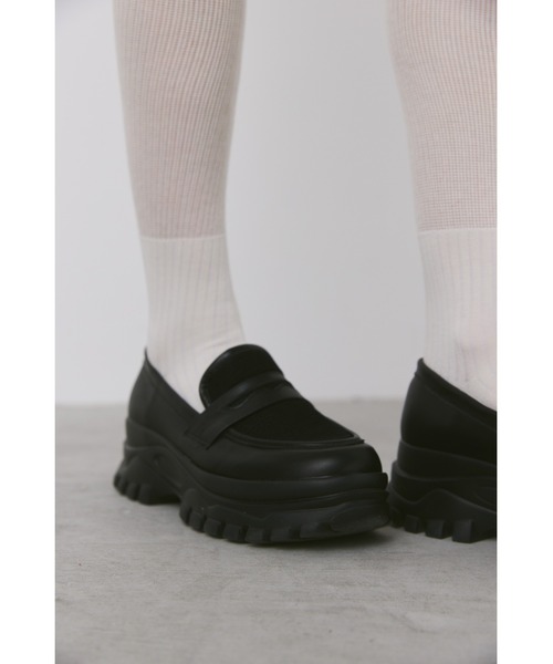 「un/neu」 シューズ SMALL ブラック レディース_画像7