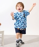 tシャツ ファニーゴリラカモ総柄 半袖Tシャツ...の詳細画像5