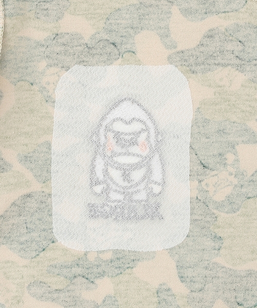 tシャツ ファニーゴリラカモ総柄 半袖Tシャツ キッズ 子供服 男の子の画像