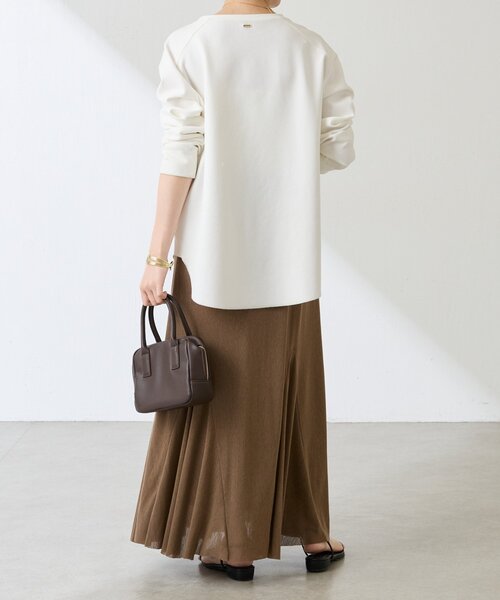 「COLLAGE GALLARDAGALANTE」 長袖カットソー FREE オフホワイト レディース_画像5