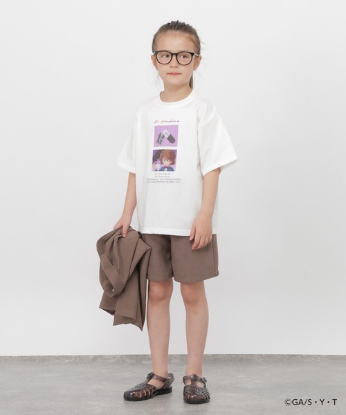 GLOBAL WORK（グローバルワーク） tシャツ 「名探偵コナン」ヘビロッ