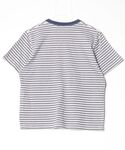 「DANTON」 半袖Tシャツ 36 ネイビー...の詳細画像1