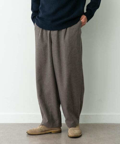 「URBAN RESEARCH Sonny Label」 イージーパンツ LARGE チャコールグレー メンズ_画像2