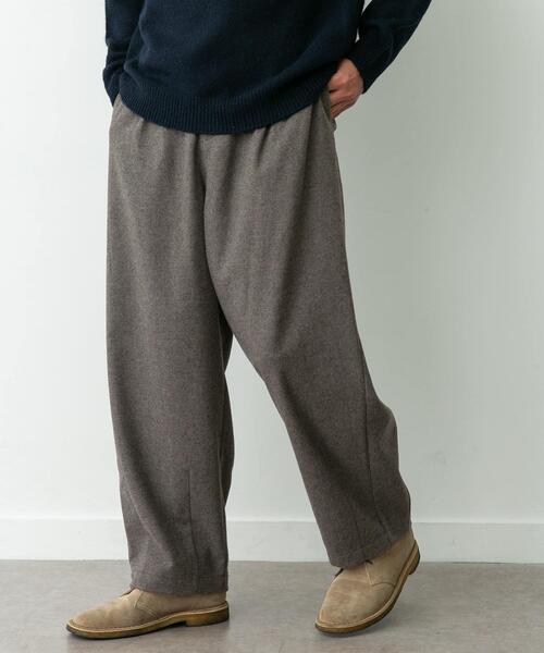 「URBAN RESEARCH Sonny Label」 イージーパンツ LARGE チャコールグレー メンズ_画像3