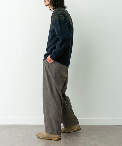 「URBAN RESEARCH Sonny Label」 イージーパンツ LARGE チャコールグレー メンズ_画像6