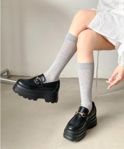 「Shoes in Closet」 シューズ L ブラック レディース_画像9