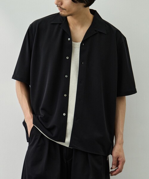 シャツ 「KANEMASA PHIL./カネマサフィル」36G Cupro Ether Shirt メンズ