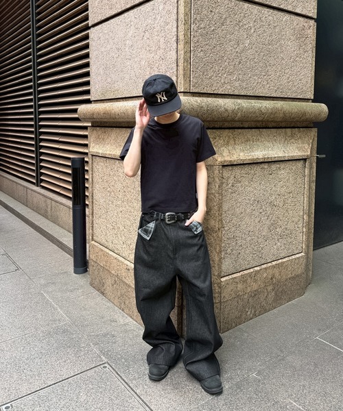 kutir（クティール） ワイドパンツ ジーンズ POCKET FLAP DESIGN RIGID 