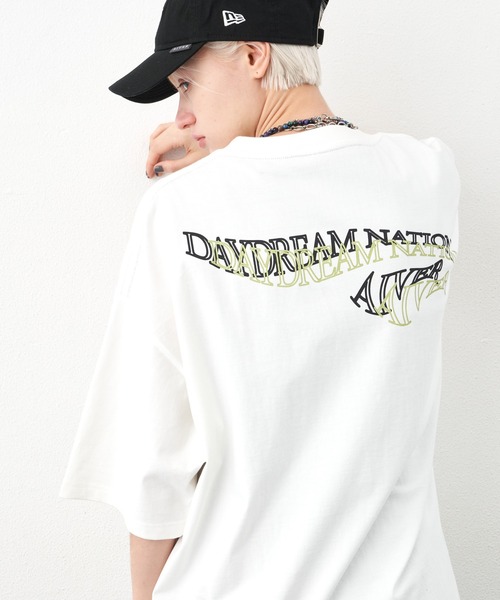 「AIVER」 半袖Tシャツ MEDIUM ブラック メンズ_画像6