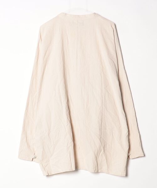 「neos」 長袖シャツ LARGE ベージュ メンズ_画像2