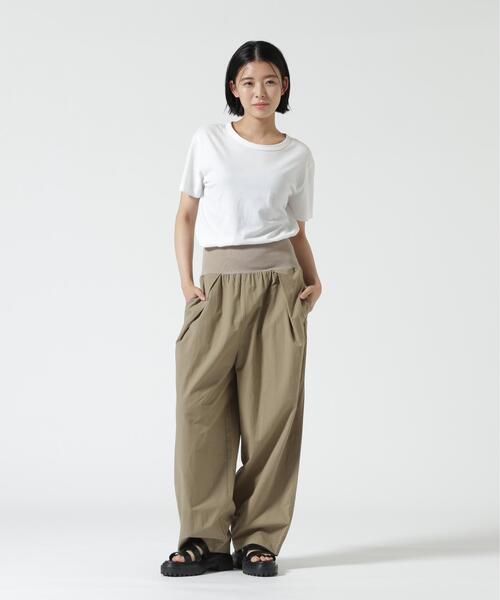 YENN パンツ YENN（イエン）WAIST RIB CURVE PT /Y262-31068