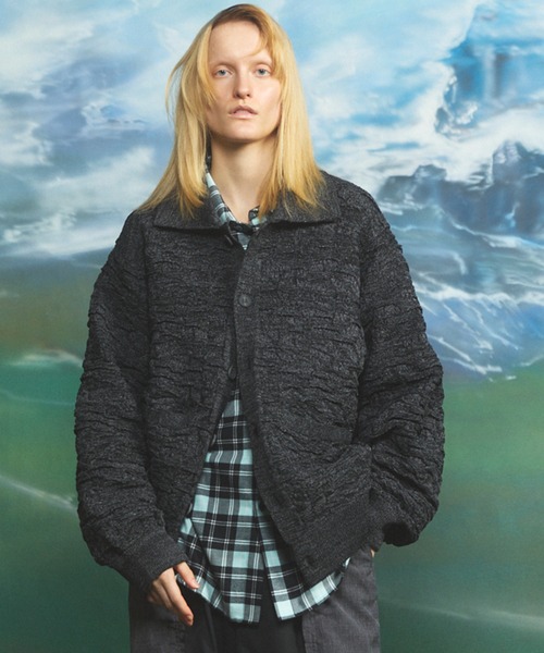 MAISON SPECIAL（メゾンスペシャル） カーディガン 「UNISEX」Melange 