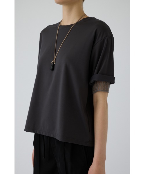 RIM.ARK tシャツ 半袖 Mesh layered sleeve tee(メッシュ レイヤード 