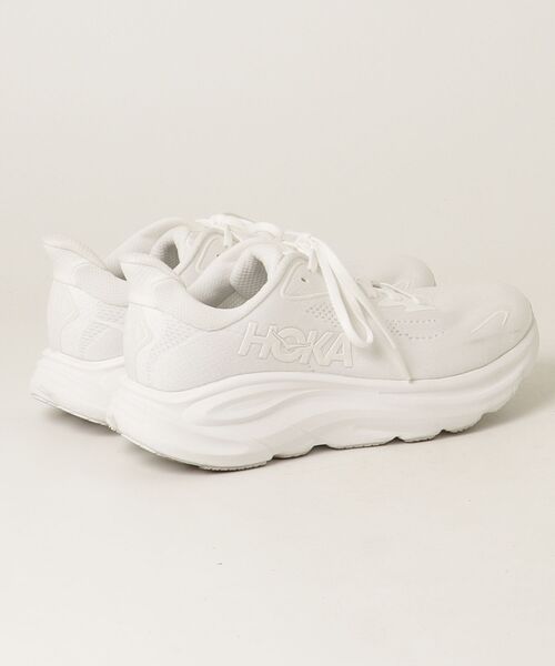「HOKA」 ローカットスニーカー 24.5cm ホワイト レディース_画像2