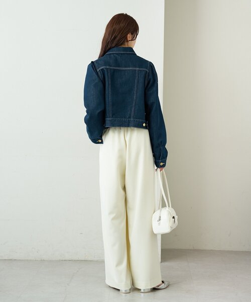 「mystic」 スラックス 1 グレー レディース_画像8