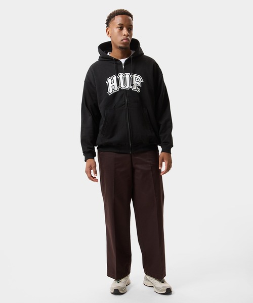 HUF（ハフ） パーカー CLASSIC ARCH FULL ZIP HOODIE メンズ