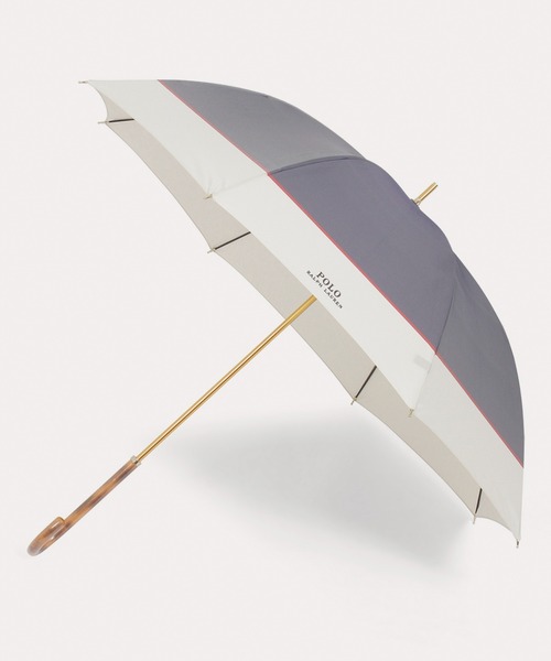 POLO RALPH LAUREN（ポロ・ラルフローレン） 傘 長傘 雨傘 ”バイカラー