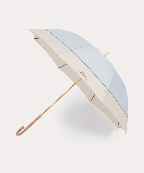 POLO RALPH LAUREN（ポロ・ラルフローレン） 傘 長傘 雨傘 ”バイカラー