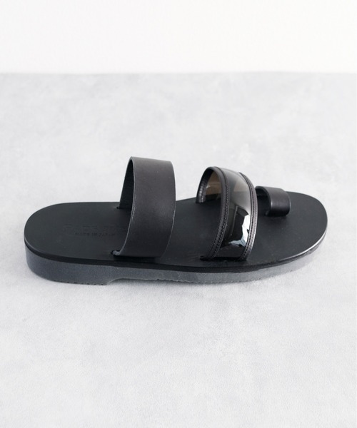 人気超激安 サンダル / PU2 ZOZOTOWN PayPayモール店 - 通販 - PayPayモール PADRONE パドローネ / COMBINATION STRAP SANDAL コンビネーションストラップレザートングサンダル 最安値国産