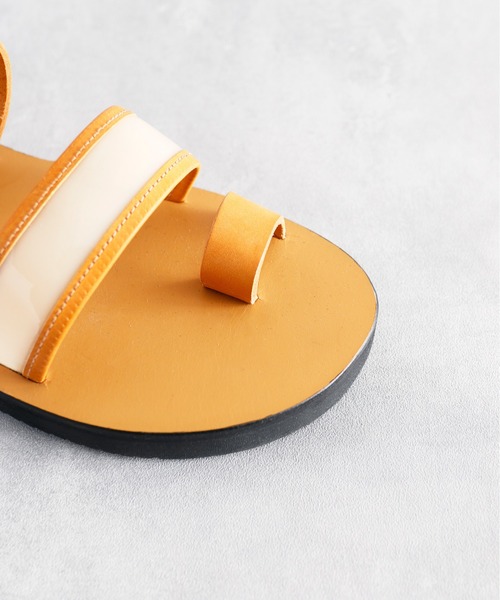 人気超激安 サンダル / PU2 ZOZOTOWN PayPayモール店 - 通販 - PayPayモール PADRONE パドローネ / COMBINATION STRAP SANDAL コンビネーションストラップレザートングサンダル 最安値国産