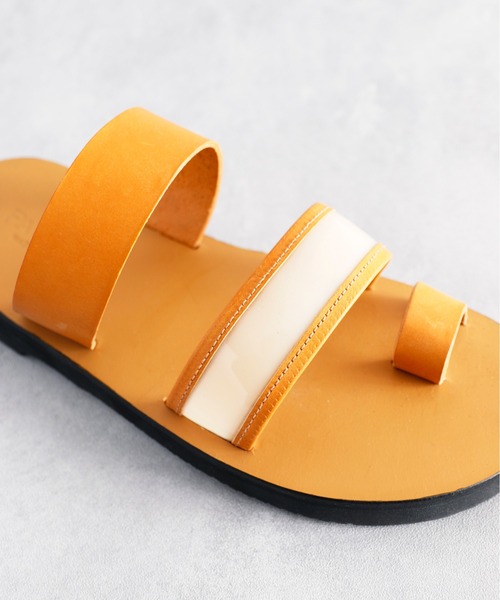 人気超激安 サンダル / PU2 ZOZOTOWN PayPayモール店 - 通販 - PayPayモール PADRONE パドローネ / COMBINATION STRAP SANDAL コンビネーションストラップレザートングサンダル 最安値国産