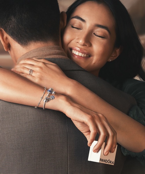 PANDORA（パンドラ） チャーム スター ＆ クレセントムーン チャーム