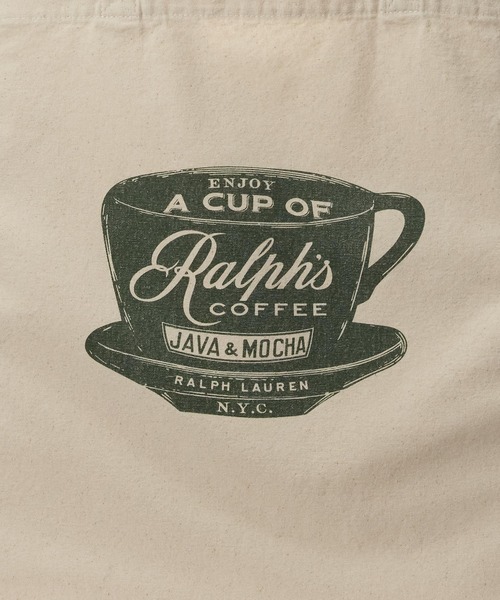 美品 ラルフローレン コーヒー Ralph's Coffee メンズ S POLO RALPH LAUREN トートバッグ Ralph's Coffee メンズ レディース