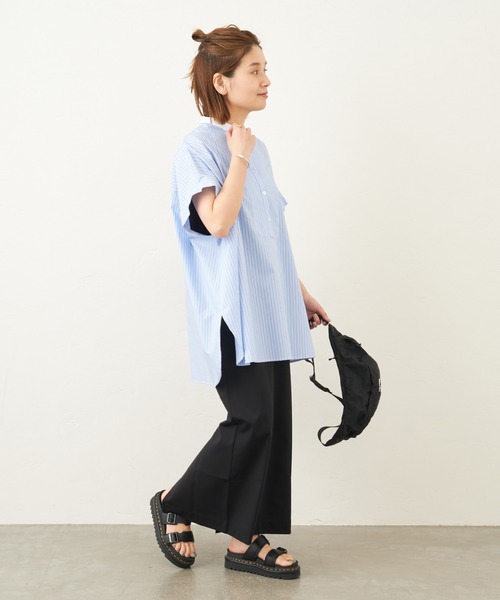 JOURNAL STANDARD シャツ ブラウス フロントブザムハーフ