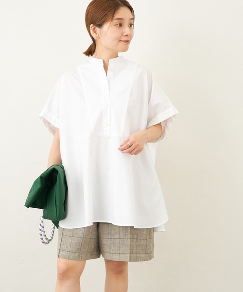 JOURNAL STANDARD シャツ ブラウス フロントブザムハーフ