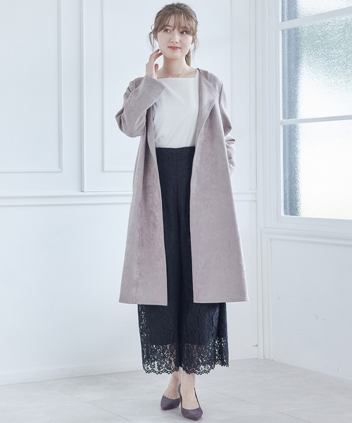 12Twelve Agenda（トゥエルブ アジェンダ） ノーカラーコート コート