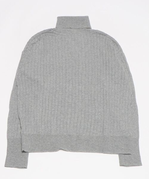 ニット セーター Vent blanc  ヴァンブラン コットンワイドリブタートルネック レディース vent blanc ニット セーター Vent ヴァンブラン コットン