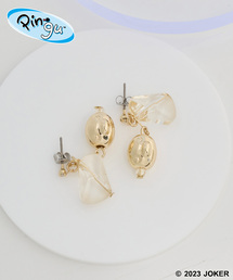 フジ素材が涼しげ 浴衣にも◎HermesMedor Picnic Gaine ピアス フジ素材が涼しげ 浴衣にも◎HermesMedor Picnic Gaine ピアス