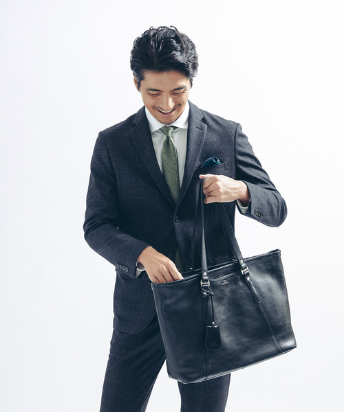 alfredoBANNISTER SEEKER 別注 レザー ショルダーバッグ alfredoBANNISTER｜【SEEKER 別注】定番 レザートート / A4