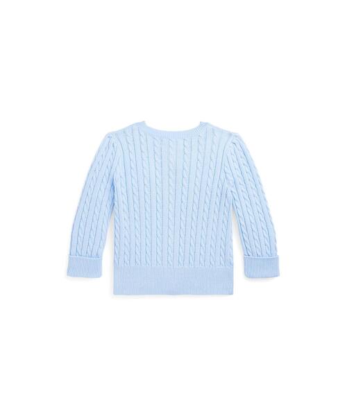 カーディガン ケーブルニット コットン カーディガン RALPH ラルフ カーディガン ケーブルニット コットン POLO LAUREN CHILDRENSWEAR，ポロ ローレン