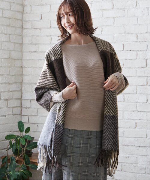 oneday apartment japan ブロックカラーマフラー NEW】洗えるカシミヤ ブロックチェックマフラー ブラック – INTERMODE